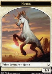 Horse // Zombie Double-Sided Token [Hour of Devastation Tokens] | Total Play