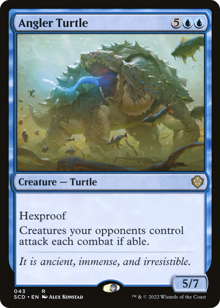 Angler Turtle [Starter Commander Decks] | Total Play