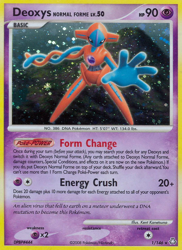Deoxys Normal Forme (1/146) [Diamond & Pearl: Legends Awakened] | Total Play