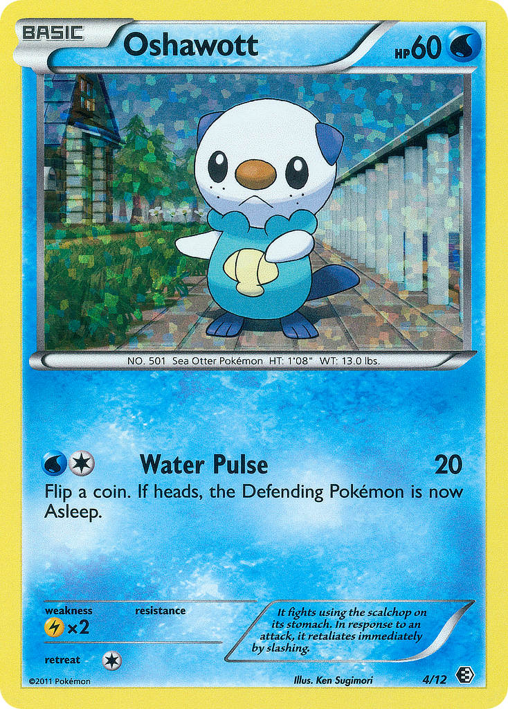 Oshawott (4/12) [McDonald's Promos: 2011 Collection] | Total Play