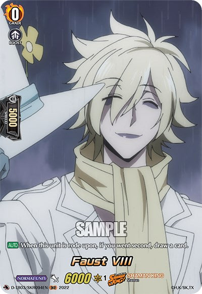 Faust VIII (D-TB03/SKR094EN) [Shaman King] | Total Play