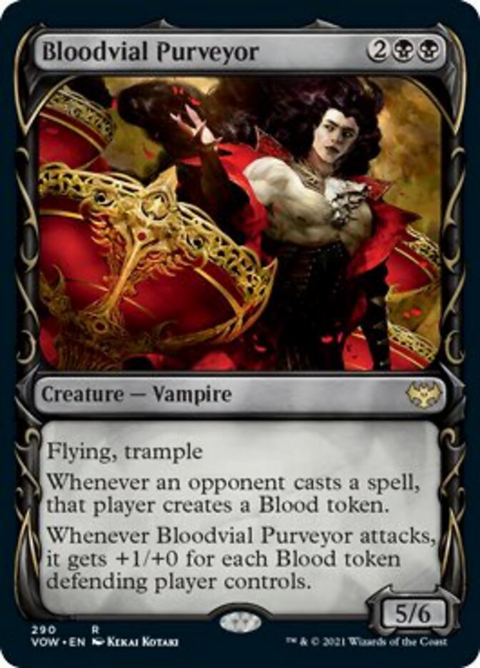 Bloodvial Purveyor (Showcase Fang Frame) [Innistrad: Crimson Vow] | Total Play