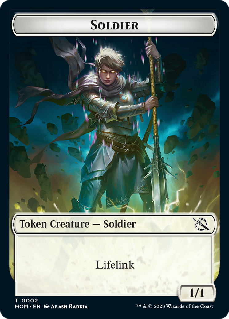 Soldier Token [March of the Machine Tokens] | Total Play