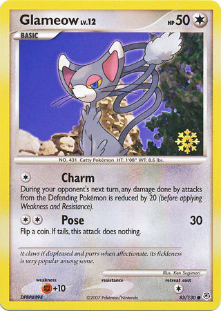 Glameow (83/130) [Countdown Calendar Promos] | Total Play