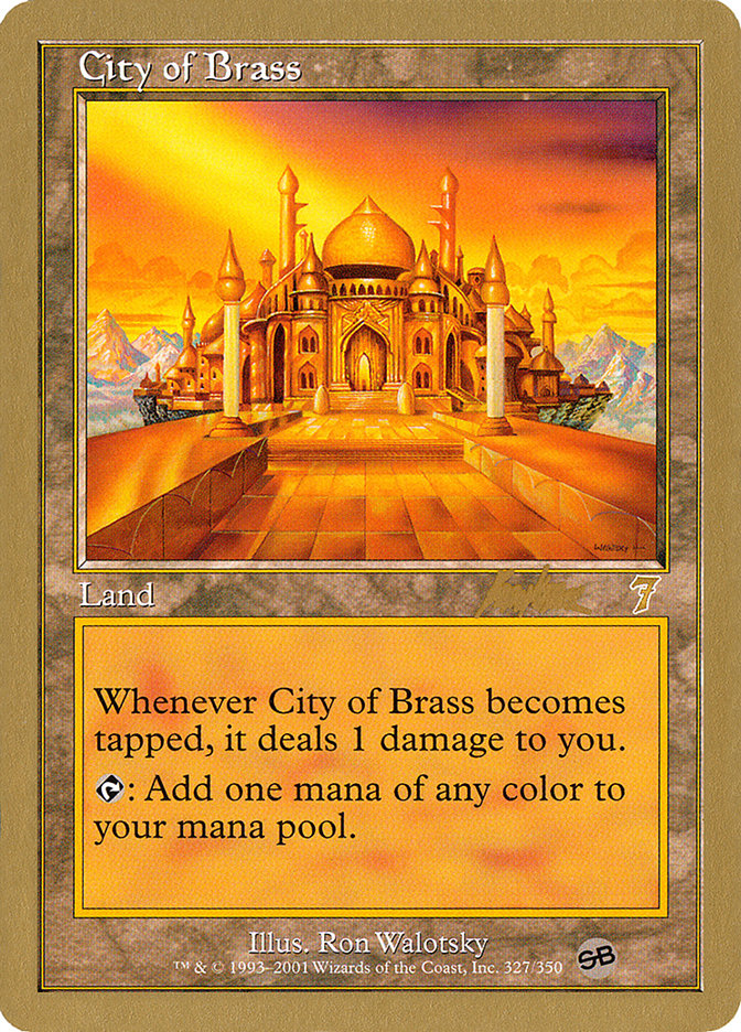 City of Brass (Brian Kibler) (SB) [World Championship Decks 2002] | Total Play