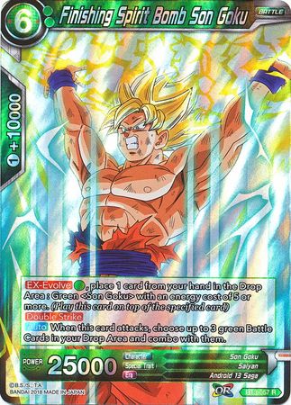 Finishing Spirit Bomb Son Goku (BT3-057) [Cross Worlds] | Total Play