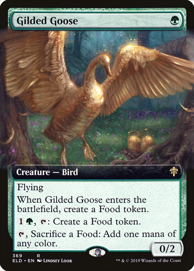 Gilded Goose (Extended Art) [Throne of Eldraine] | Total Play
