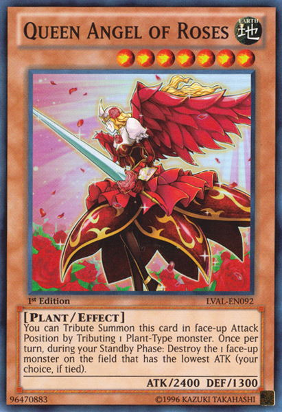 Queen Angel of Roses [LVAL-EN092] Super Rare | Total Play