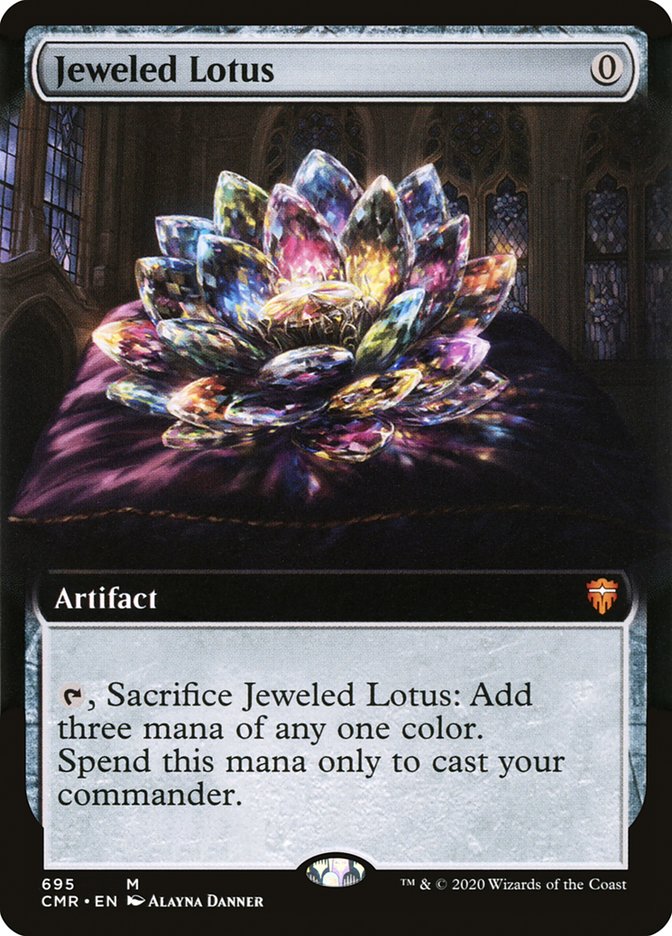 Jeweled Lotus (Extended Art) [Commander Legends] | Total Play