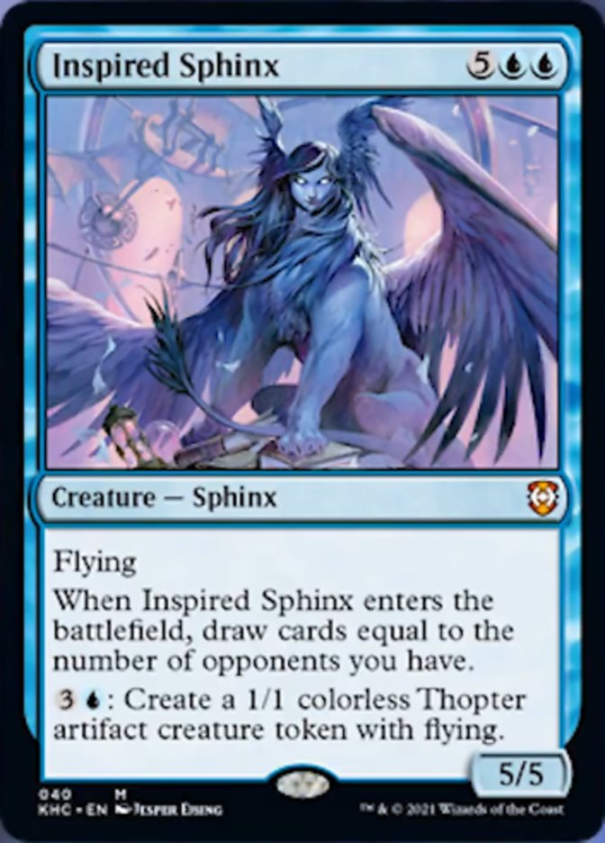 Inspired Sphinx [Kaldheim Commander] | Total Play
