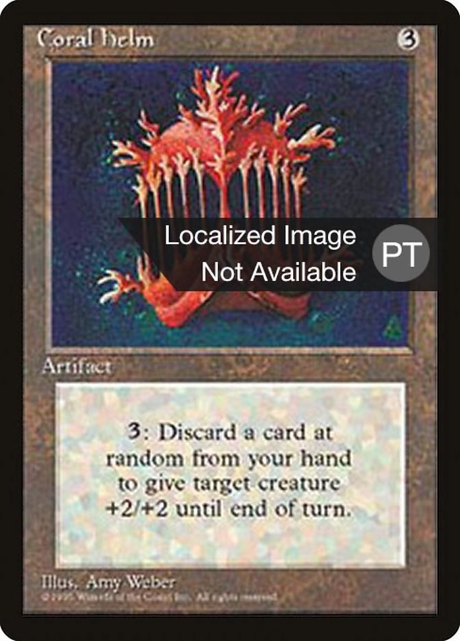 Coral Helm [Fourth Edition (Foreign Black Border)] | Total Play