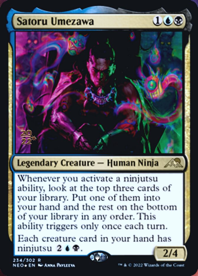 Satoru Umezawa [Kamigawa: Neon Dynasty Prerelease Promos] | Total Play