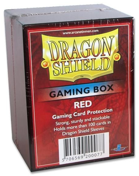 Dragon Shield: Strongbox - Red (Gaming Box) | Total Play