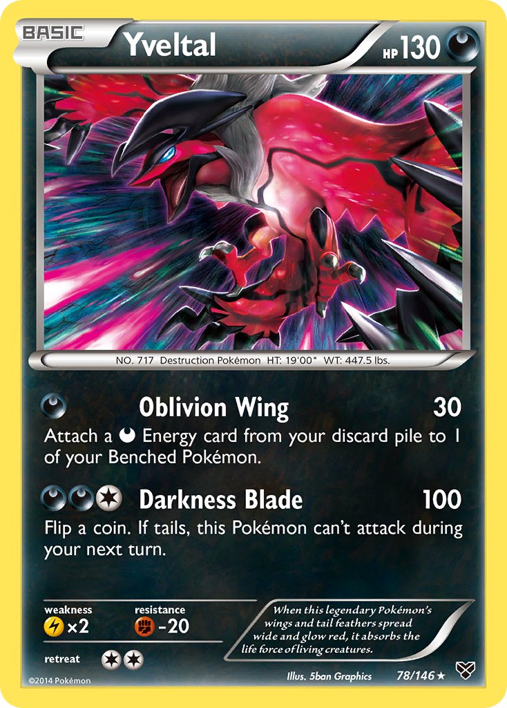 Yveltal (78/146) (Theme Deck Exclusive) [XY: Base Set] | Total Play