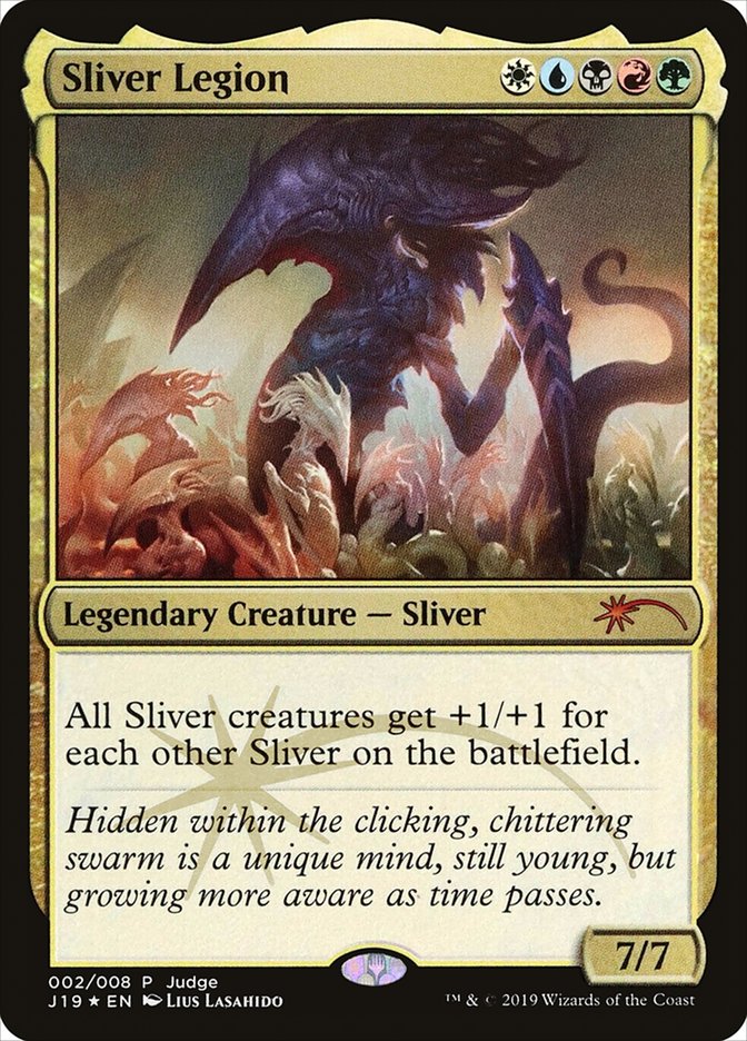 Sliver Legion [Judge Gift Cards 2019] | Total Play