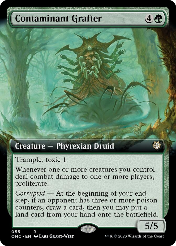 Contaminant Grafter (Extended Art) [Phyrexia: All Will Be One Commander] | Total Play