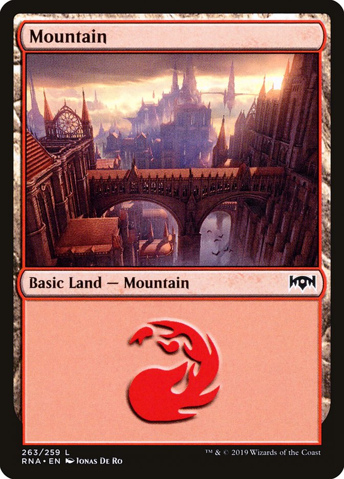 Mountain (263) [Ravnica Allegiance] | Total Play