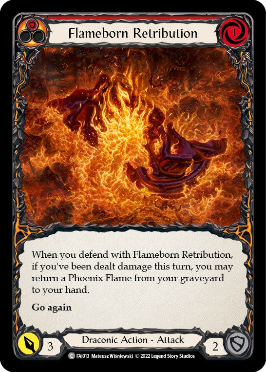 Flameborn Retribution [FAI013] (Uprising Fai Blitz Deck) | Total Play