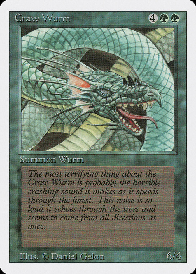 Craw Wurm [Revised Edition] | Total Play