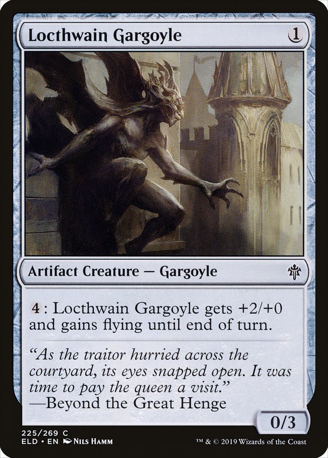Locthwain Gargoyle [Throne of Eldraine] | Total Play