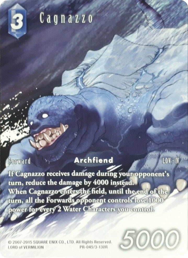 Cagnazzo [Opus III Promo Cards] | Total Play