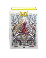 Dragon Shield: Standard 100ct Brushed Art Sleeves - Lane Thunderhoof | Total Play