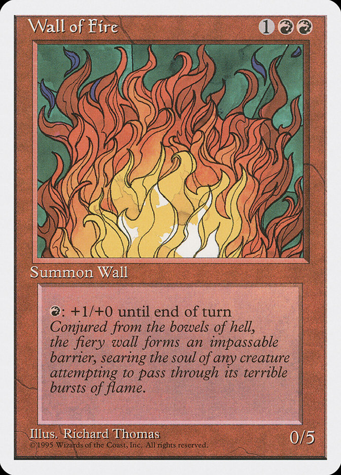 Wall of Fire [Fourth Edition] | Total Play