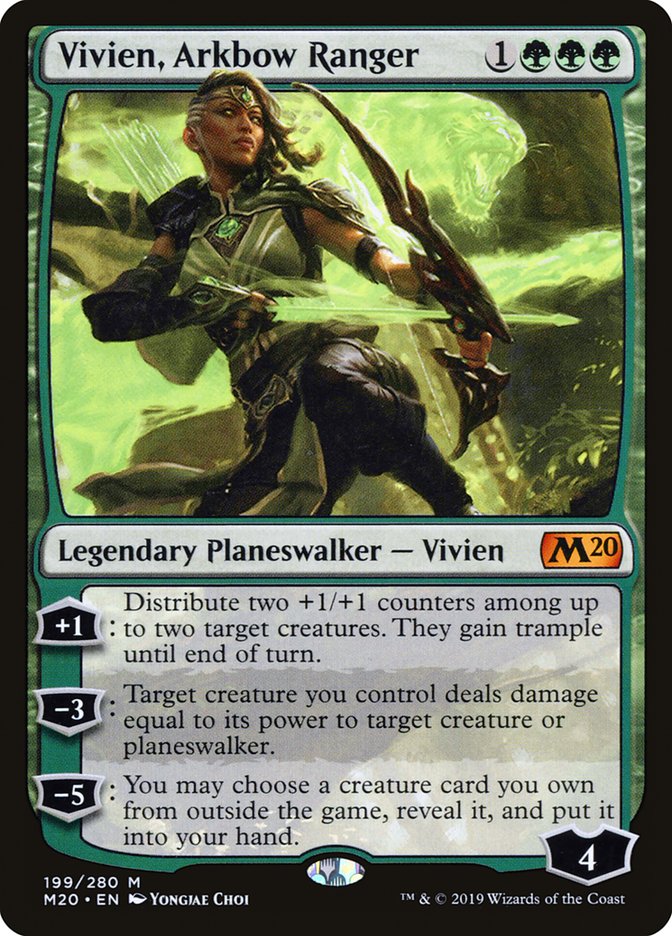 Vivien, Arkbow Ranger [Core Set 2020] | Total Play