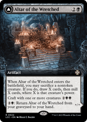 Altar of the Wretched // Wretched Bonemass (Extended Art) [The Lost Caverns of Ixalan Commander] | Total Play