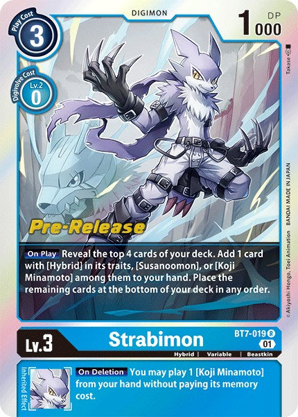 Strabimon [BT7-019] [Next Adventure Pre-Release Cards] | Total Play