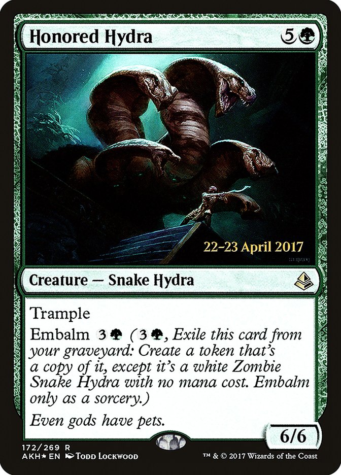 Honored Hydra [Amonkhet Prerelease Promos] | Total Play