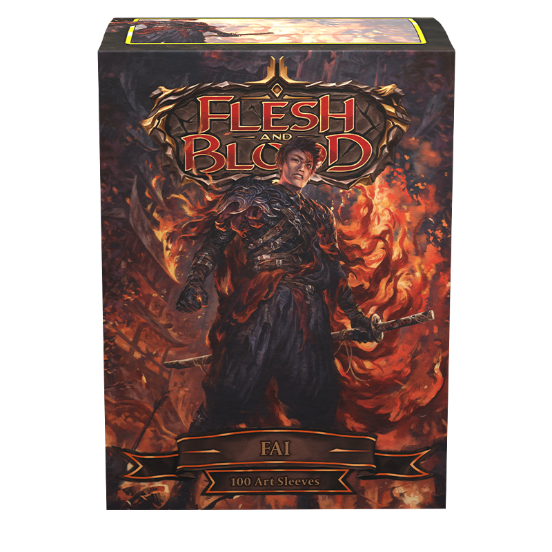 Dragon Shield: Standard 100ct Art Sleeves - Flesh and Blood (Fai) | Total Play