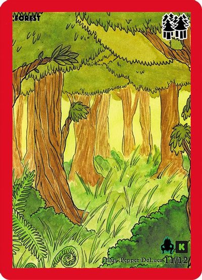 Forest (Kickstarter Edition) [Pukwudgie Chieftain Starter Deck] | Total Play