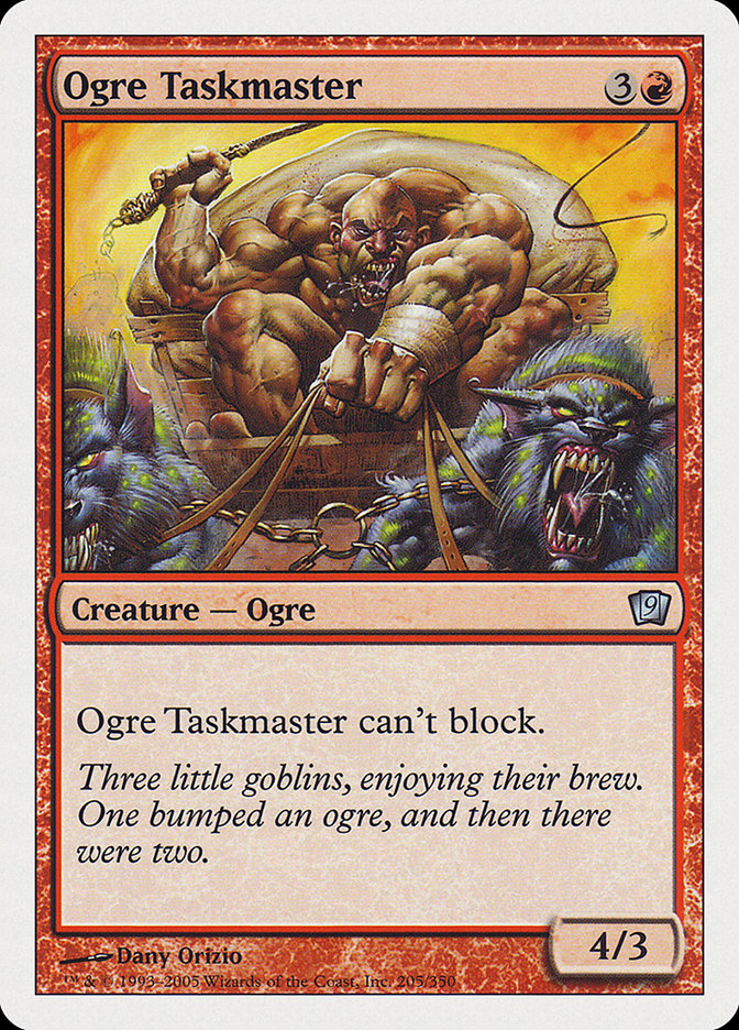 Ogre Taskmaster [Ninth Edition] | Total Play