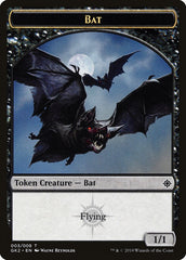 Bat // Spirit (010) Double-Sided Token [Ravnica Allegiance Guild Kit Tokens] | Total Play