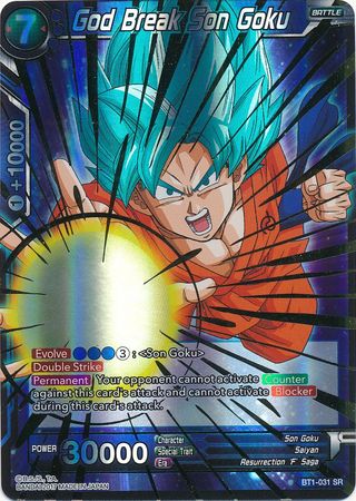God Break Son Goku (BT1-031) [Galactic Battle] | Total Play