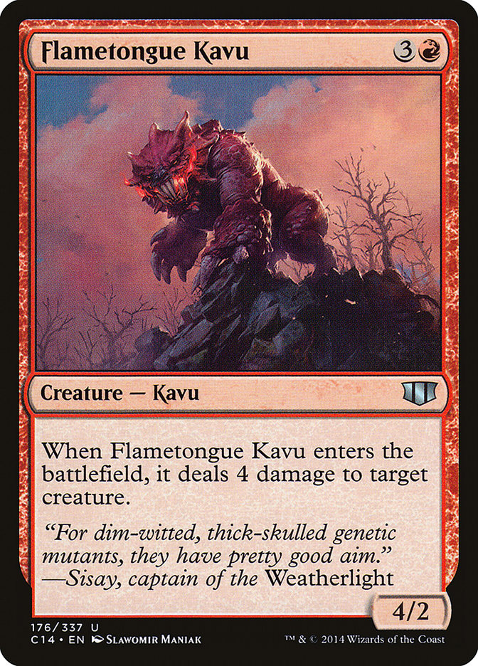 Flametongue Kavu [Commander 2014] | Total Play