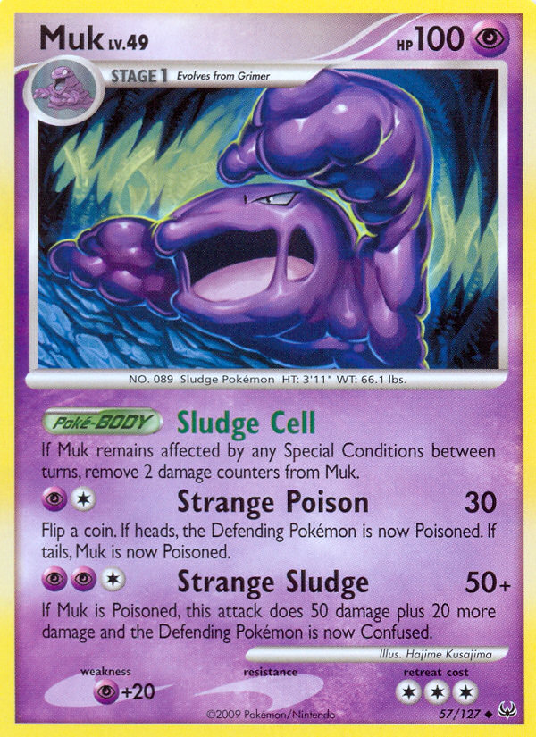 Muk (57/127) [Platinum: Base Set] | Total Play