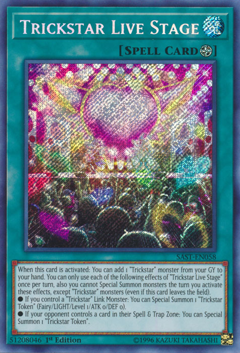 Trickstar Live Stage [SAST-EN058] Secret Rare | Total Play