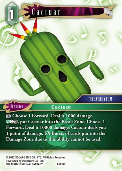 Cactuar [Opus IV] | Total Play