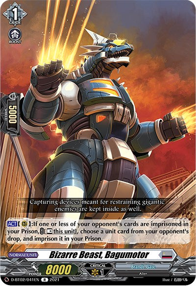 Bizarre Beast, Bagumotor (D-BT02/041EN) [A Brush with the Legends] | Total Play