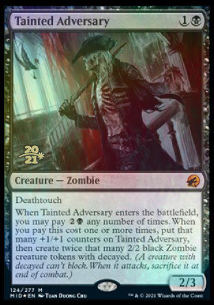 Tainted Adversary [Innistrad: Midnight Hunt Prerelease Promos] | Total Play