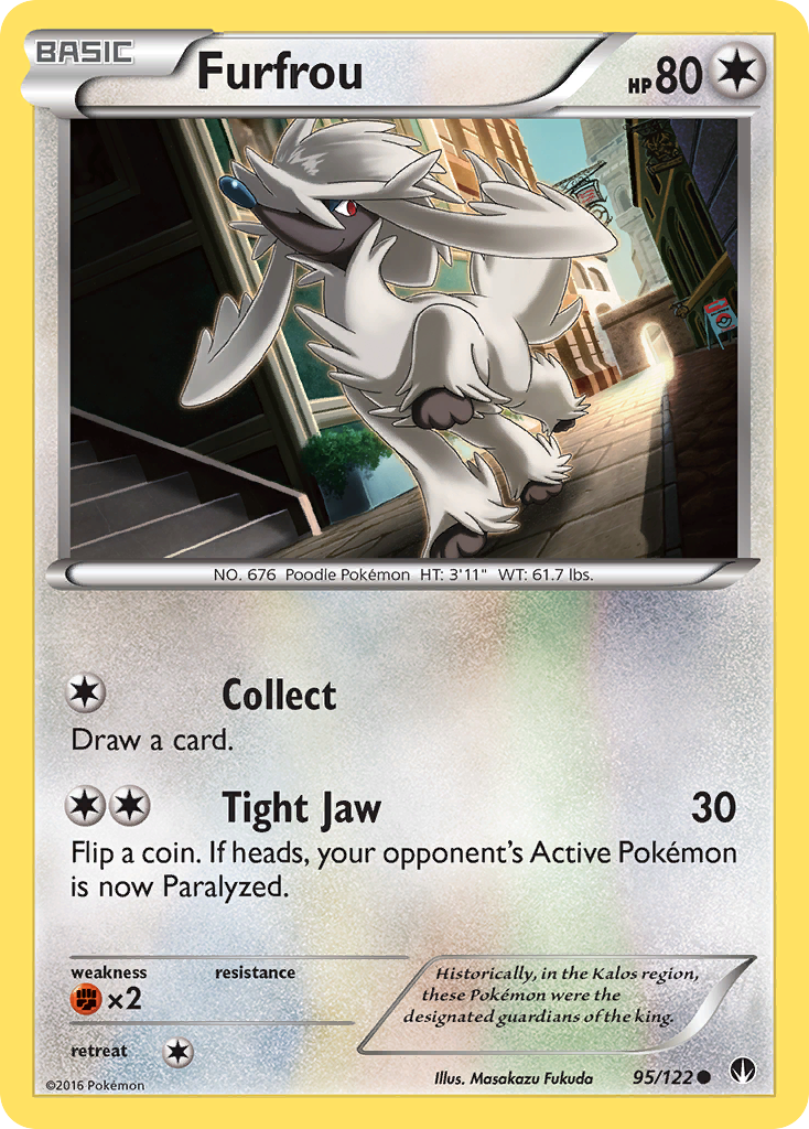 Furfrou (95/122) [XY: BREAKpoint] | Total Play