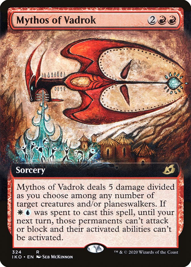 Mythos of Vadrok (Extended Art) [Ikoria: Lair of Behemoths] | Total Play