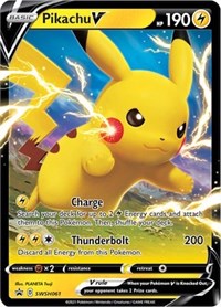 Pikachu V - SWSH061 [SWSH: Sword & Shield Promo Cards] | Total Play