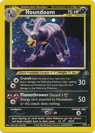 Houndoom (4/75) [Neo Discovery Unlimited] | Total Play