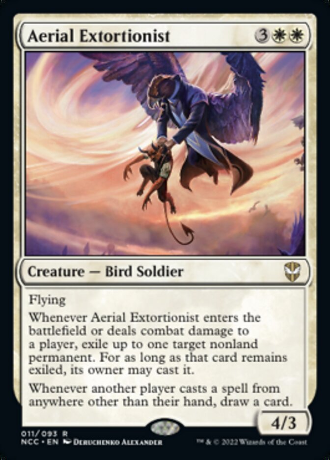 Aerial Extortionist [Streets of New Capenna Commander] | Total Play