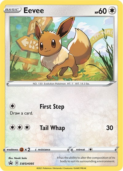 Eevee - SWSH095 [SWSH: Sword & Shield Promo Cards] | Total Play