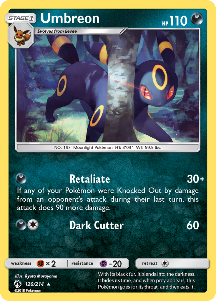 Umbreon (120/214) [Sun & Moon: Lost Thunder] | Total Play