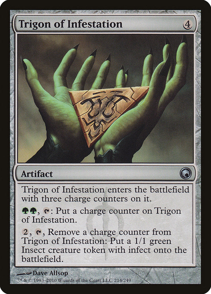 Trigon of Infestation [Scars of Mirrodin] | Total Play